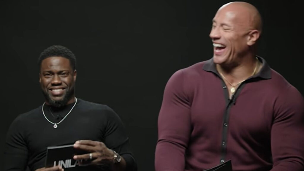 Dwayne Johnson and Kevin Hart